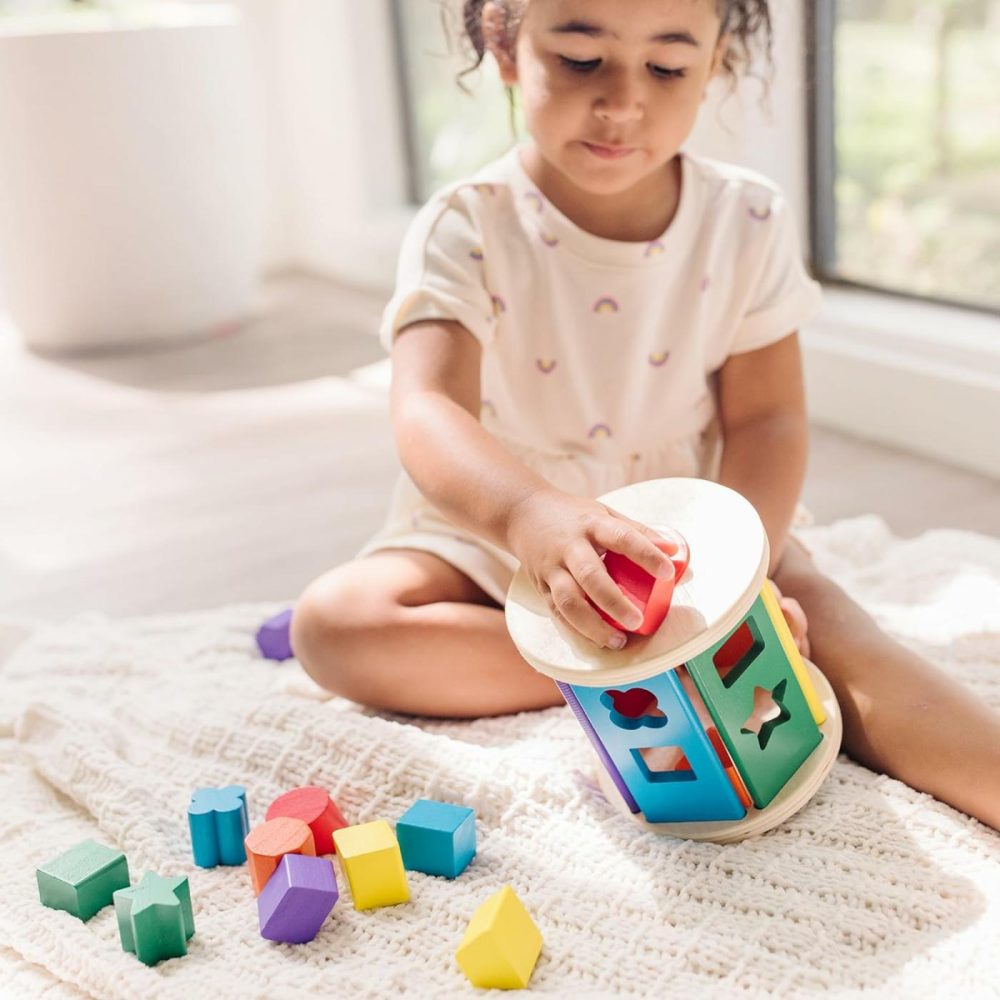 Match And Roll Shape Sorter – Classic Wooden Toy  |  Sorting & Stacking Toys All Toys Sorting & Stacking Toys