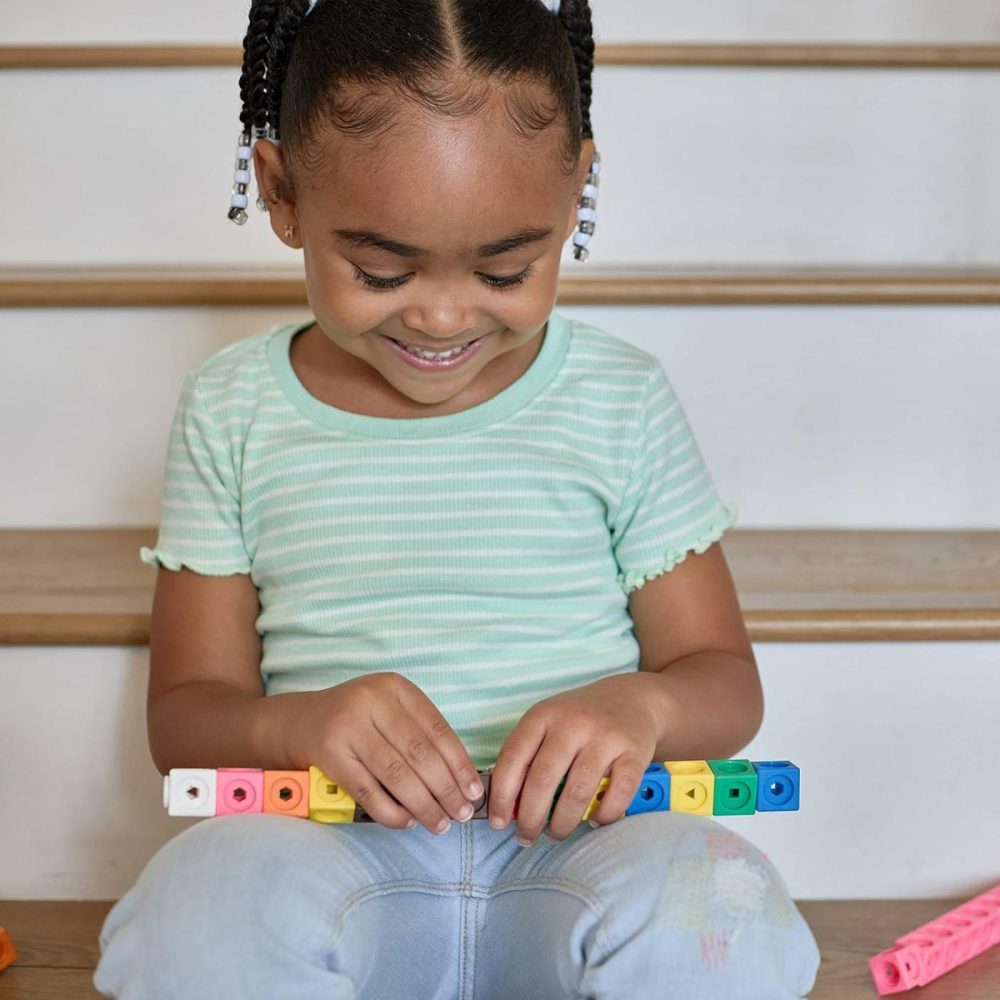 Math Cubes – Set Of 100 – Math Manipulatives – Classroom Learning Supplies  Homeschool Supplies  Preschool Learning  Counting Toys  Linking Cubes  Math Linking Cubes  |  Sorting & Stacking Toys All Toys Sorting & Stacking Toys