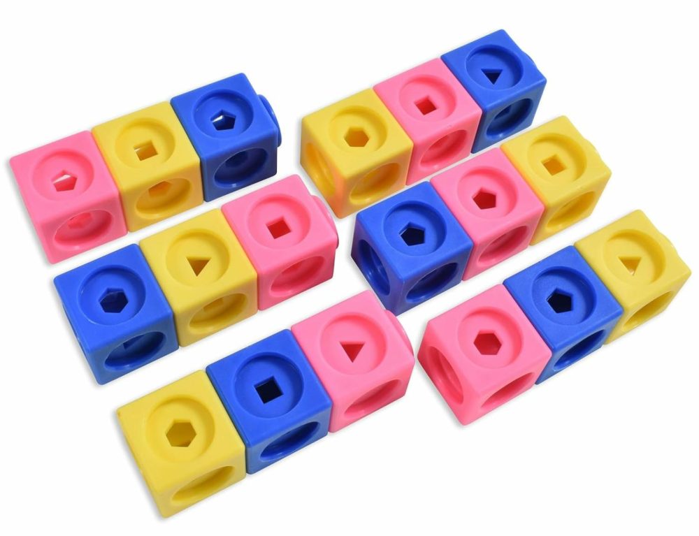 Math Cubes – Set Of 100 – Math Manipulatives – Classroom Learning Supplies  Homeschool Supplies  Preschool Learning  Counting Toys  Linking Cubes  Math Linking Cubes  |  Sorting & Stacking Toys All Toys Sorting & Stacking Toys