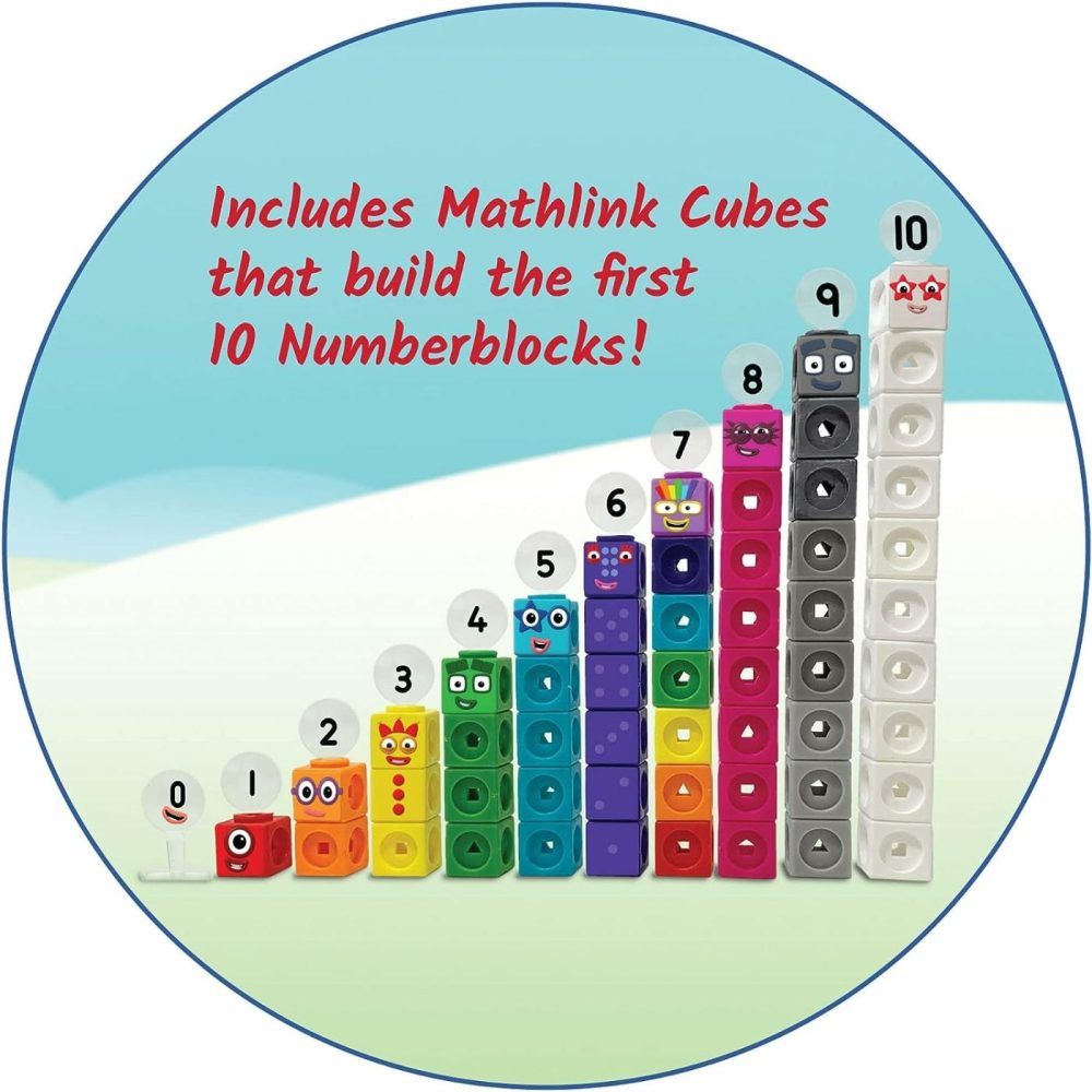 Mathlink Cubes Numberblocks 1-10 Activity Set  30 Preschool Learning Activities  Counting Blocks  Linking Cubes  Educational Toys For Kids  Number Games  Math Manipulatives Kindergarten  |  Sorting & Stacking Toys All Toys Sorting & Stacking Toys