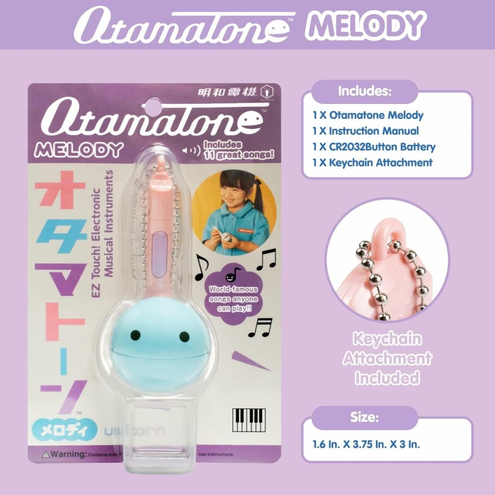 Melody Series Japanese Electronic [Mini Size] Musical Instrument [11 Pre-Programmed Songs] Portable Synthesizer From Japan By Maywa Denki [English Instruction]  Unicorn  |  Musical Toys All Toys Unicorn