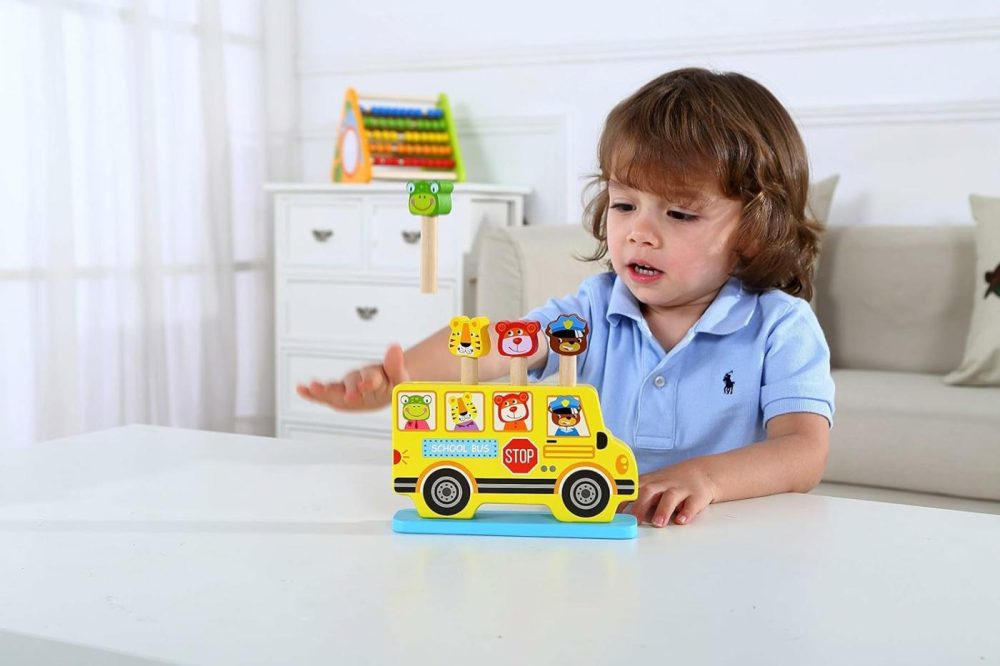 Montessori Toys For 1 Year Old Boy And Girl – Preschool Learning Activities – Develops Fine Motor Skills – Montessori Toys For Toddlers – Great Birthday Gift For 1 Year Old Boy Gifts And Girls  |  Sorting & Stacking Toys All Toys Sorting & Stacking Toys