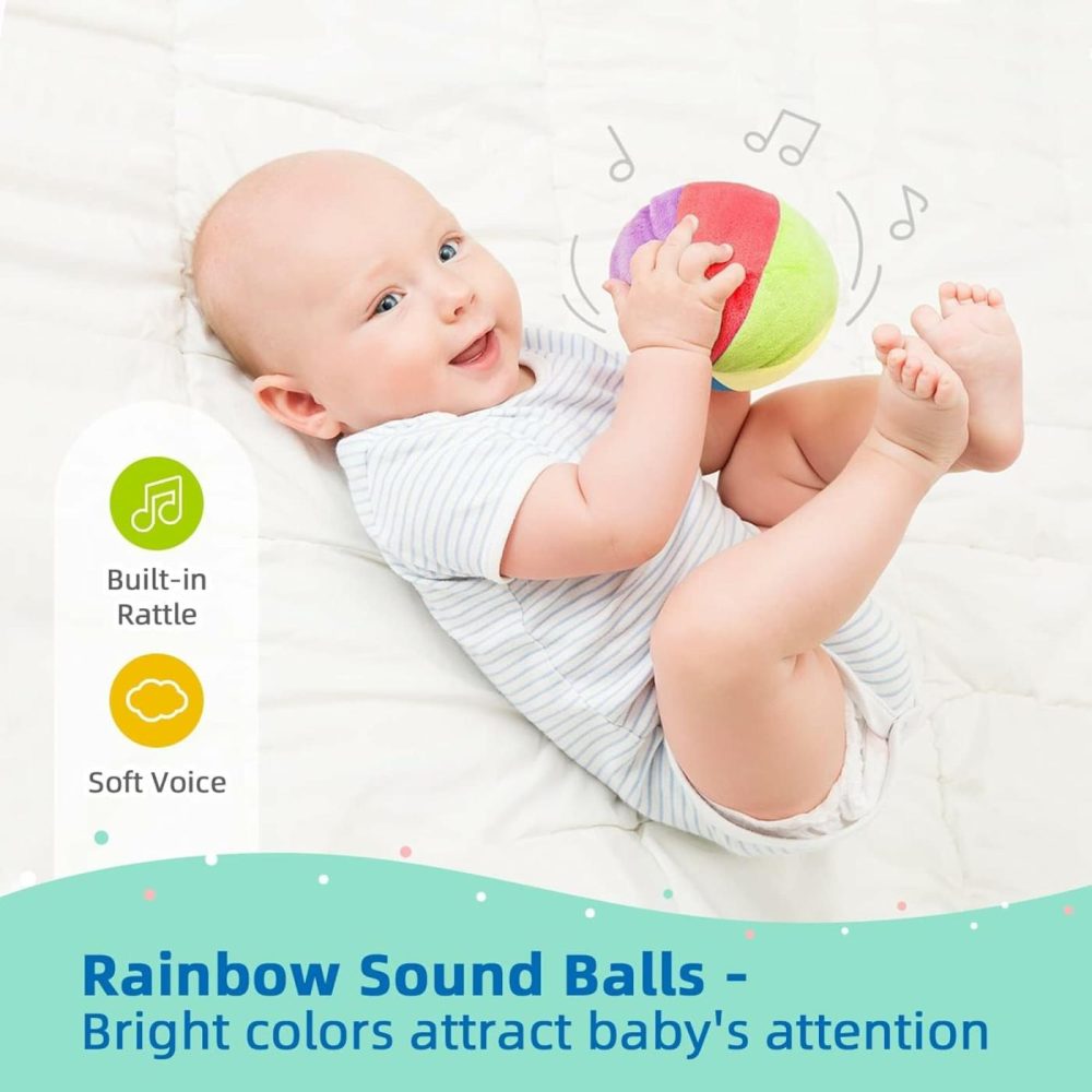 Montessori Toys For Babies 0-6 Months  6 In 1 Learning Educational Kit Including Rain Stick  Tissue Box  Spinning Drum  Baby Roller And Trainning Ball  |  Sorting & Stacking Toys All Toys Sorting & Stacking Toys