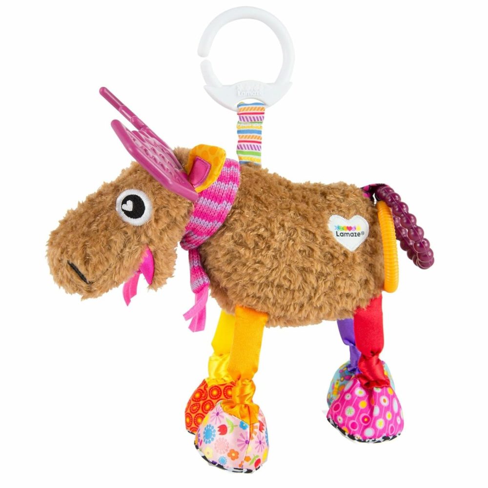 Muffin The Moose Clip On Car Seat And Stroller Toy – Soft Baby Hanging Toys – Baby Crinkle Toys With High Contrast Colors – Baby Travel Toys Ages 0 Months And Up  |  Car Seat & Stroller Toys All Toys Car Seat & Stroller Toys