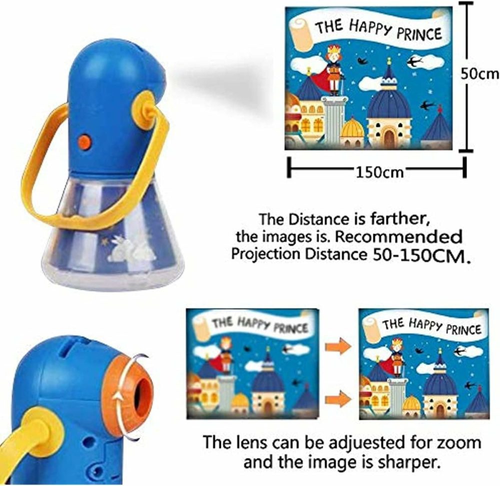 Multifunctional Story Projector For Toddlers  Night Lights Projector Kids Storybook Toy  Educational Toys Gifts For 3-12 Year Old Boys/Girls  |  Musical Toys All Toys