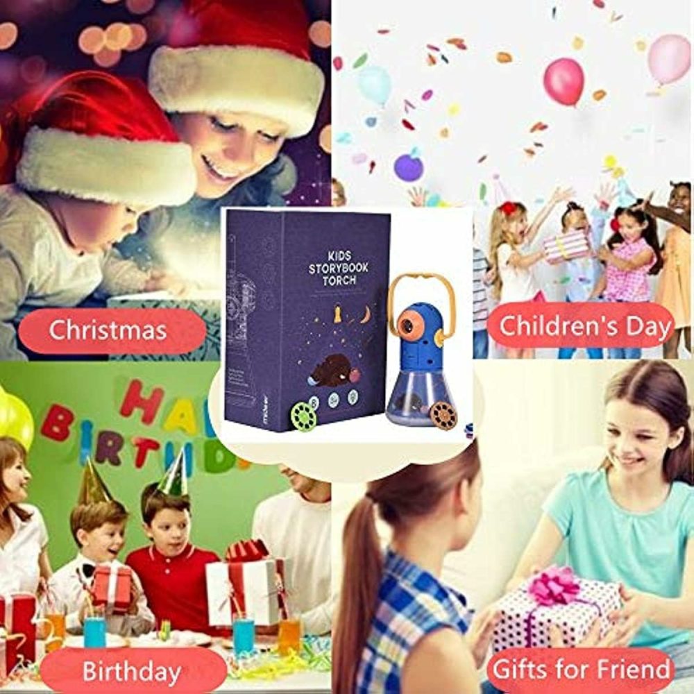 Multifunctional Story Projector For Toddlers  Night Lights Projector Kids Storybook Toy  Educational Toys Gifts For 3-12 Year Old Boys/Girls  |  Musical Toys All Toys