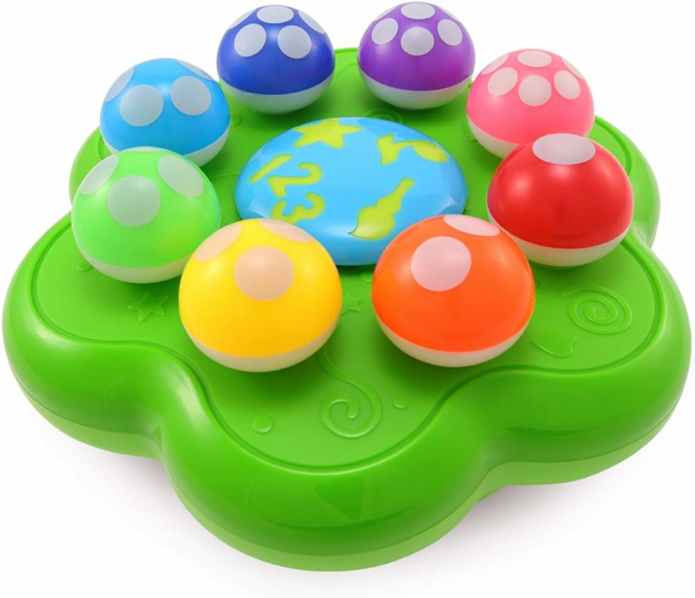 Mushroom Garden – Interactive Educational Light-Up Toddler Toys For 1 To 3 Years Old Infants & Toddlers – Colors  Numbers  Games & Music For Kids – Ideal Baby Toy Birthday Gift  |  Musical Toys All Toys