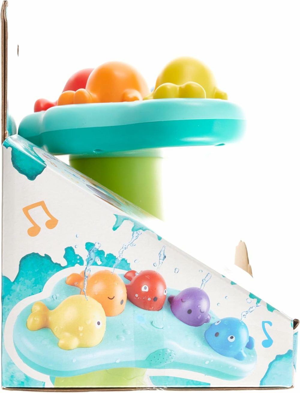 Music Fountain Bath Toy| Whale Bathtub 2 Play Modes Toy With Music| Bathroom Shower Toy For Toddlers  |  Bath Toys All Toys Bath Toys