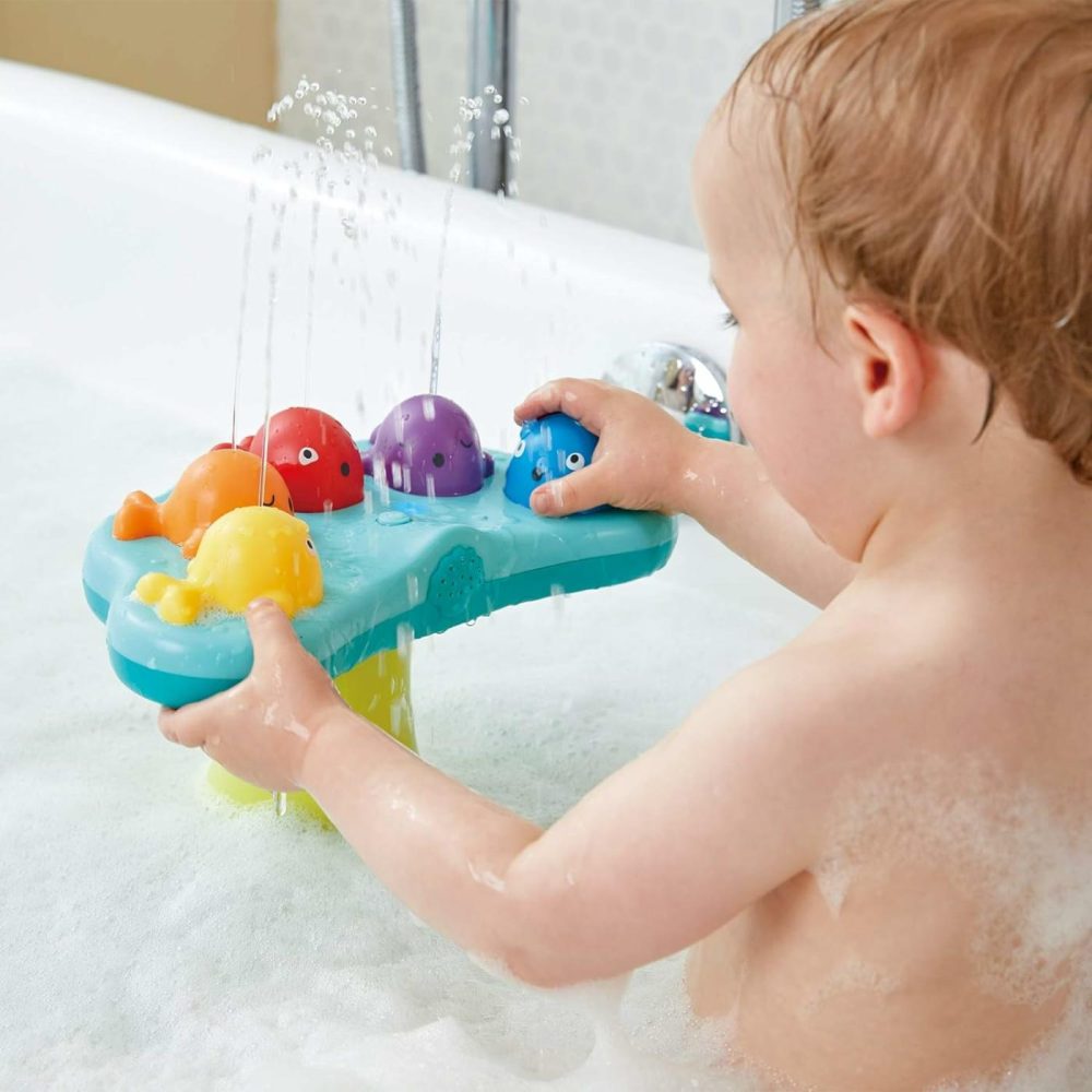 Music Fountain Bath Toy| Whale Bathtub 2 Play Modes Toy With Music| Bathroom Shower Toy For Toddlers  |  Bath Toys All Toys Bath Toys