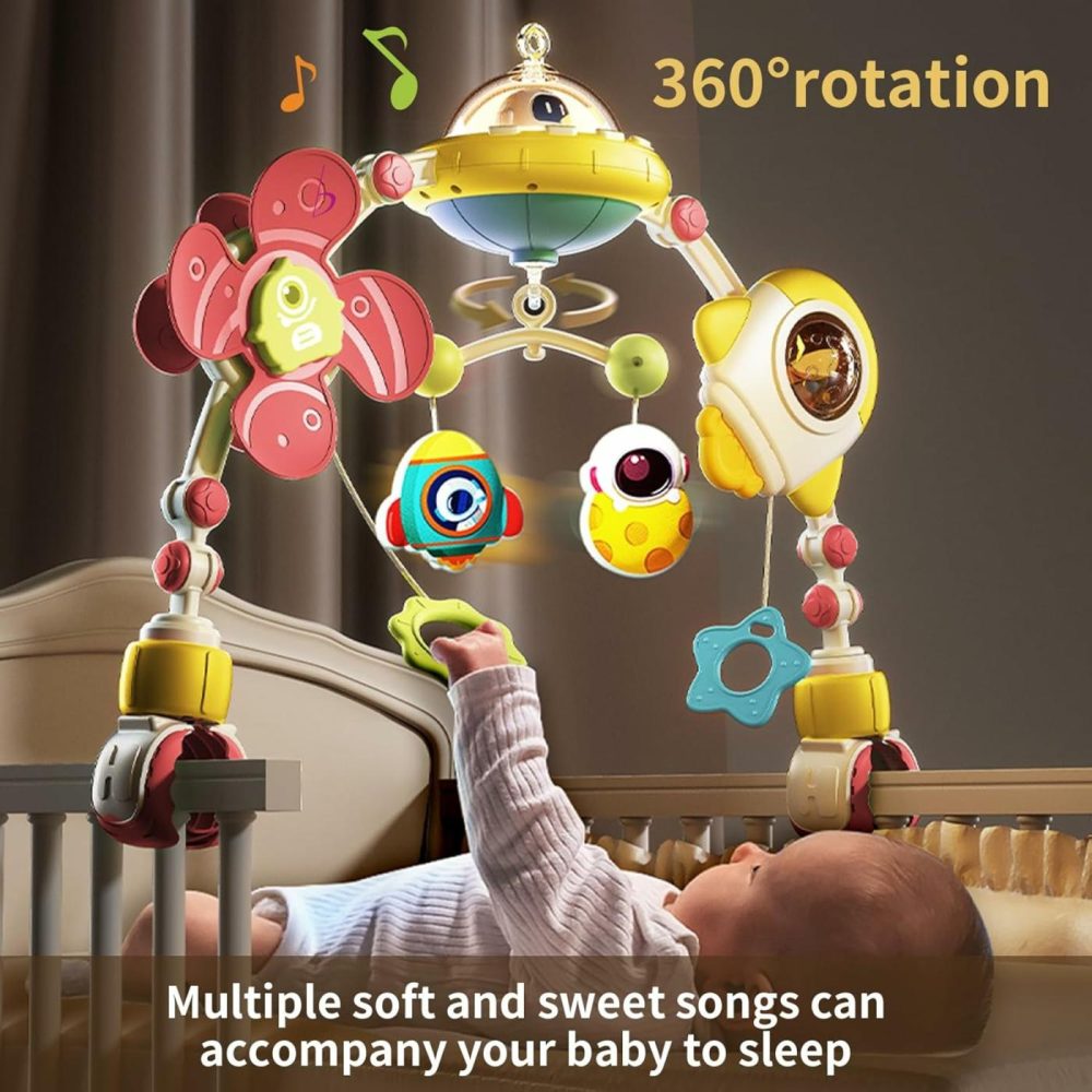 Musical Baby Stroller Arch Toys  Travel Car Seat Toys  Baby Play Arch Crib Accessory Toys  Mobile For Bassinet  Pram Activity Arch Bar Toys For Babies Infants  |  Car Seat & Stroller Toys All Toys Car Seat & Stroller Toys