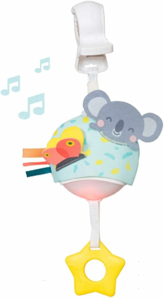 Musical Koala  On-The-Go Pull Down Hanging Music And Lights Infant Toy | Parent And Baby’s Travel Companion  Soothe Baby  Keeps Baby Relaxed While Strolling  For Newborns And Up  |  Musical Toys All Toys Multi