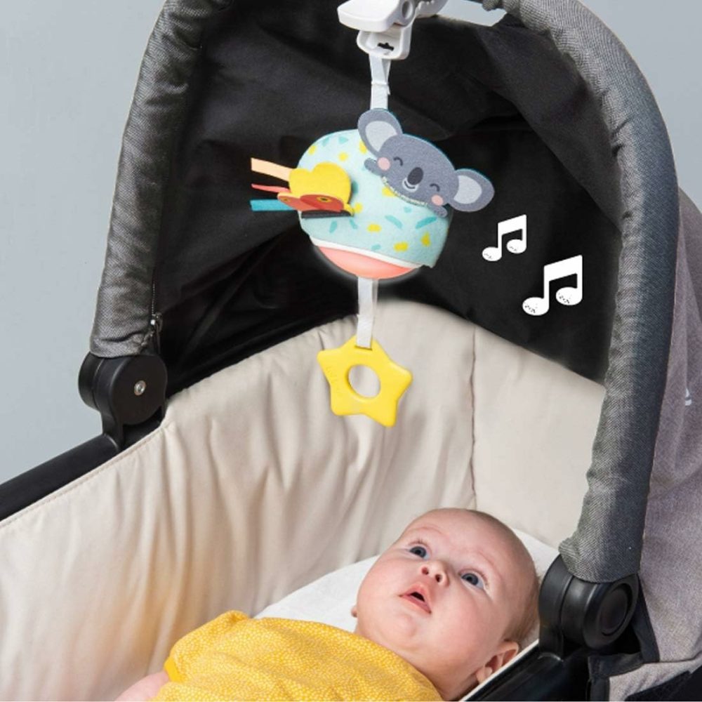 Musical Koala  On-The-Go Pull Down Hanging Music And Lights Infant Toy | Parent And Baby’s Travel Companion  Soothe Baby  Keeps Baby Relaxed While Strolling  For Newborns And Up  |  Musical Toys All Toys Multi