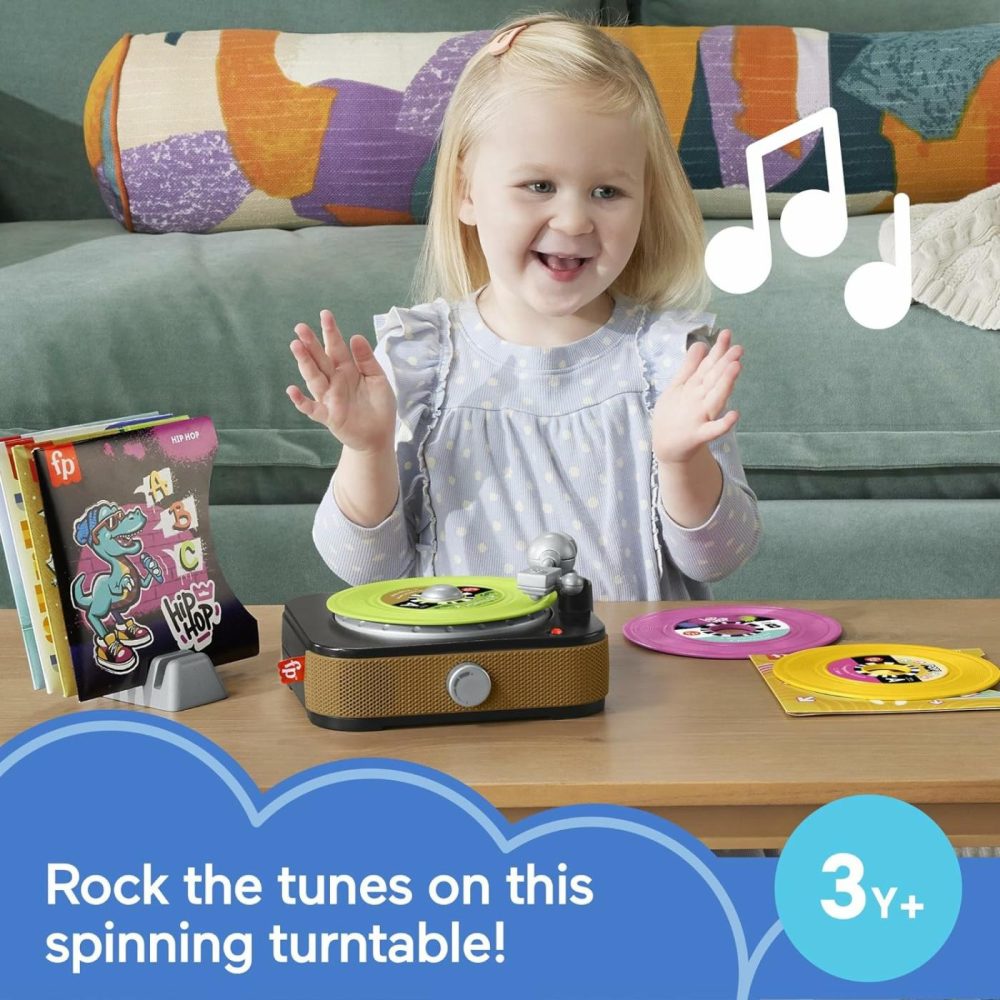 Musical Toy  Rockin’ Record Player For Preschool Pretend Play For Kids Ages 3+ Year  |  Musical Toys All Toys