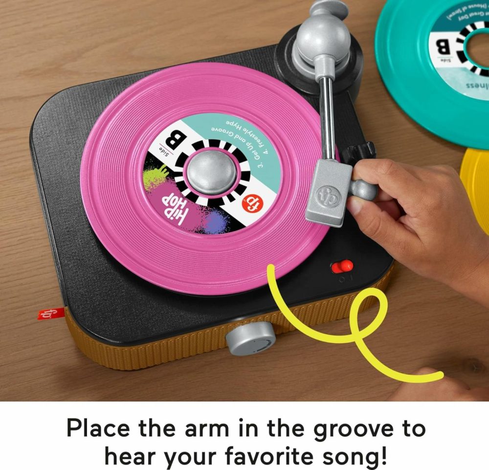 Musical Toy  Rockin’ Record Player For Preschool Pretend Play For Kids Ages 3+ Year  |  Musical Toys All Toys