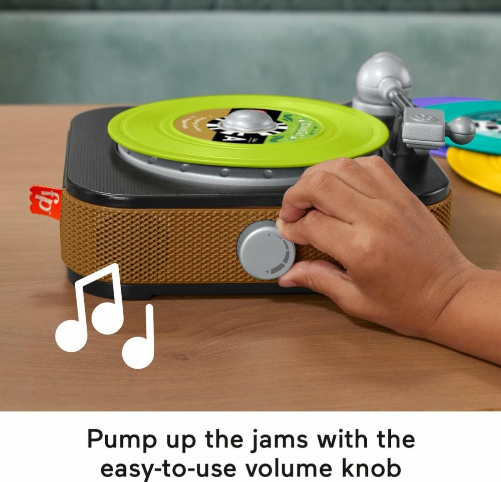 Musical Toy  Rockin’ Record Player For Preschool Pretend Play For Kids Ages 3+ Year  |  Musical Toys All Toys