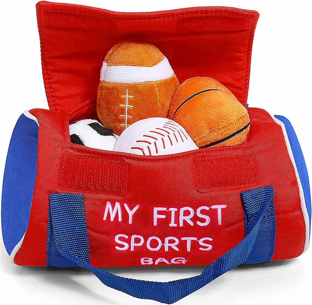 My First Sports Bag Baby  4 Tiny Cloth Balls  Interesting And Rich Sport Balls For Early Education Baby Toy  |  Balls All Toys Balls