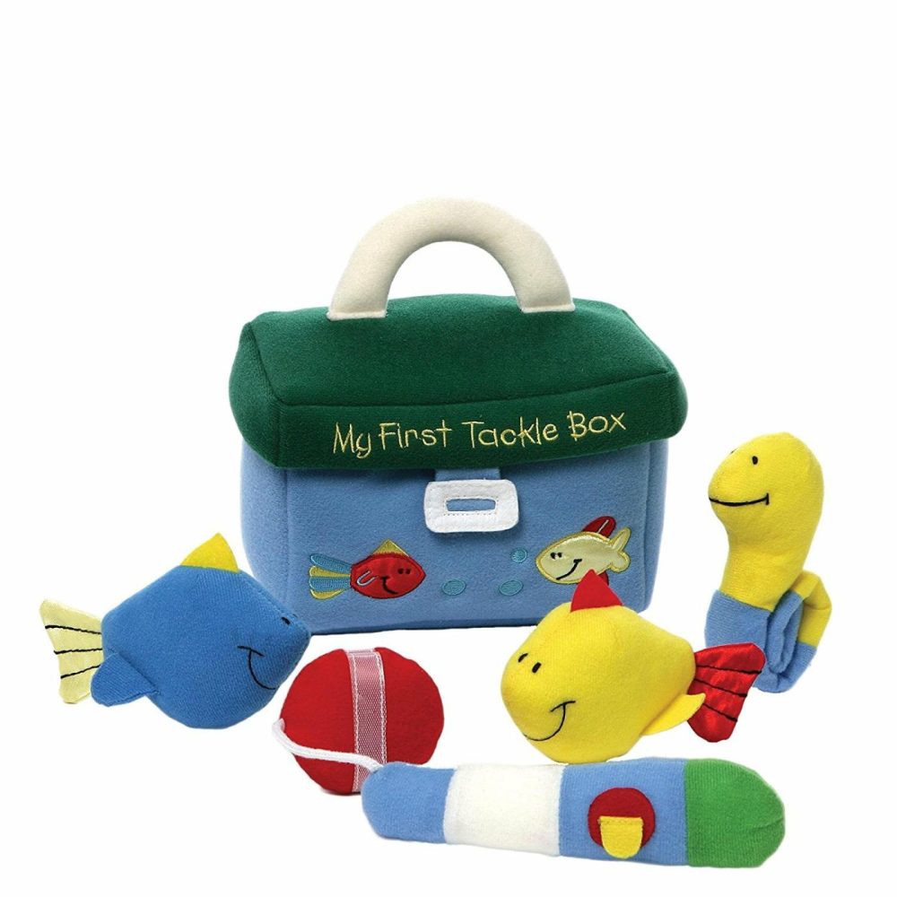 My First Tackle Box Playset Plush And Board Book Curious George Goes Fishing Set  |  Early Development & Activity Toys All Toys Early Development & Activity Toys