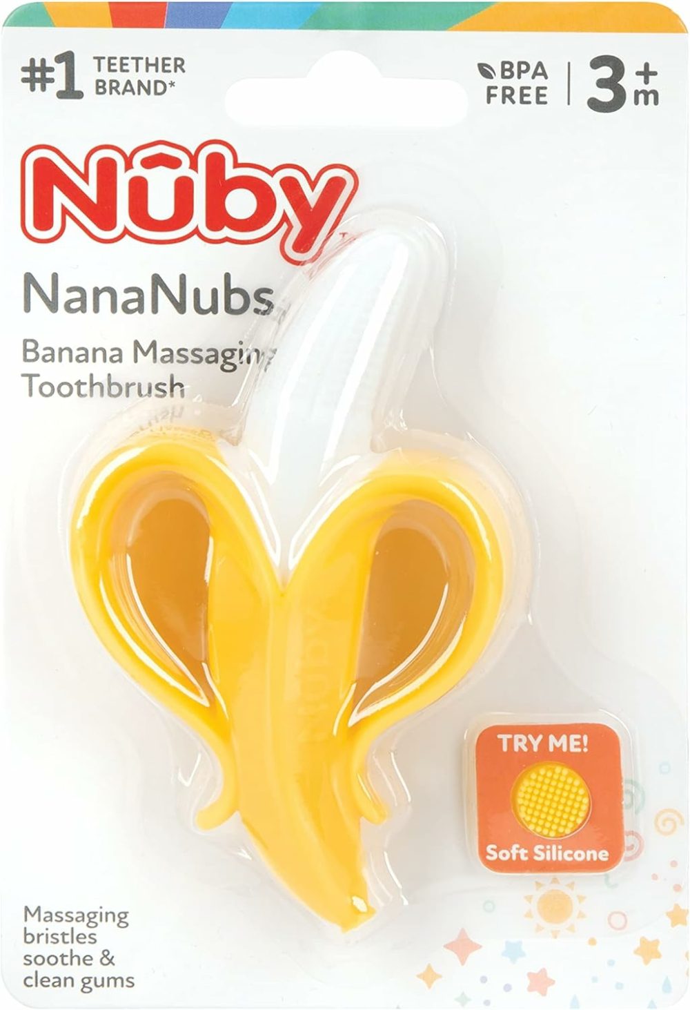 Nananubs Banana Massaging Teether  |  Teethers All Toys Teethers