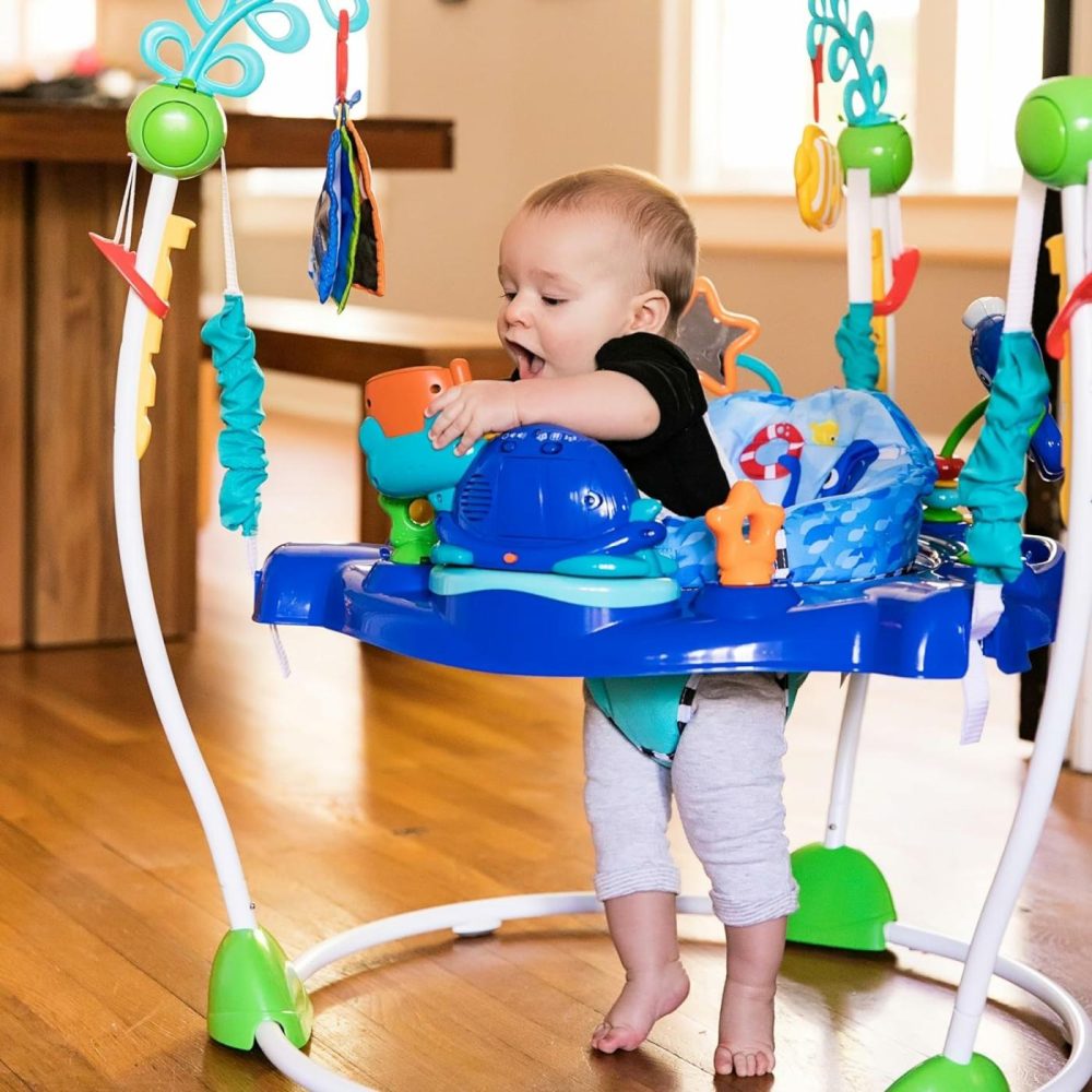 Neptune’s Ocean Discovery Activity Jumper  Ages 6 Months +  Max Weight 25 Lbs.  Unisex  |  Activity Centers Activity Centers Activity Centers