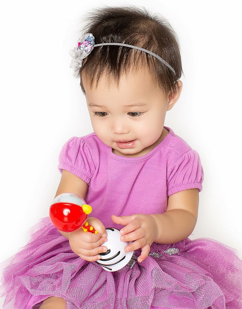 Nogginstik Developmental Light-Up Rattle For Infants Up To 12 Months  |  Rattles & Plush Rings All Toys Rattles & Plush Rings