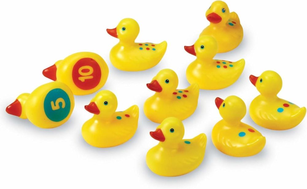 Number Fun Ducks – 10 Pieces  Ages 18+ Months Toddler Learning Toys  Preschool Toys  Toddler Bath Toys  Baby Bath Toys  |  Bath Toys All Toys Bath Toys