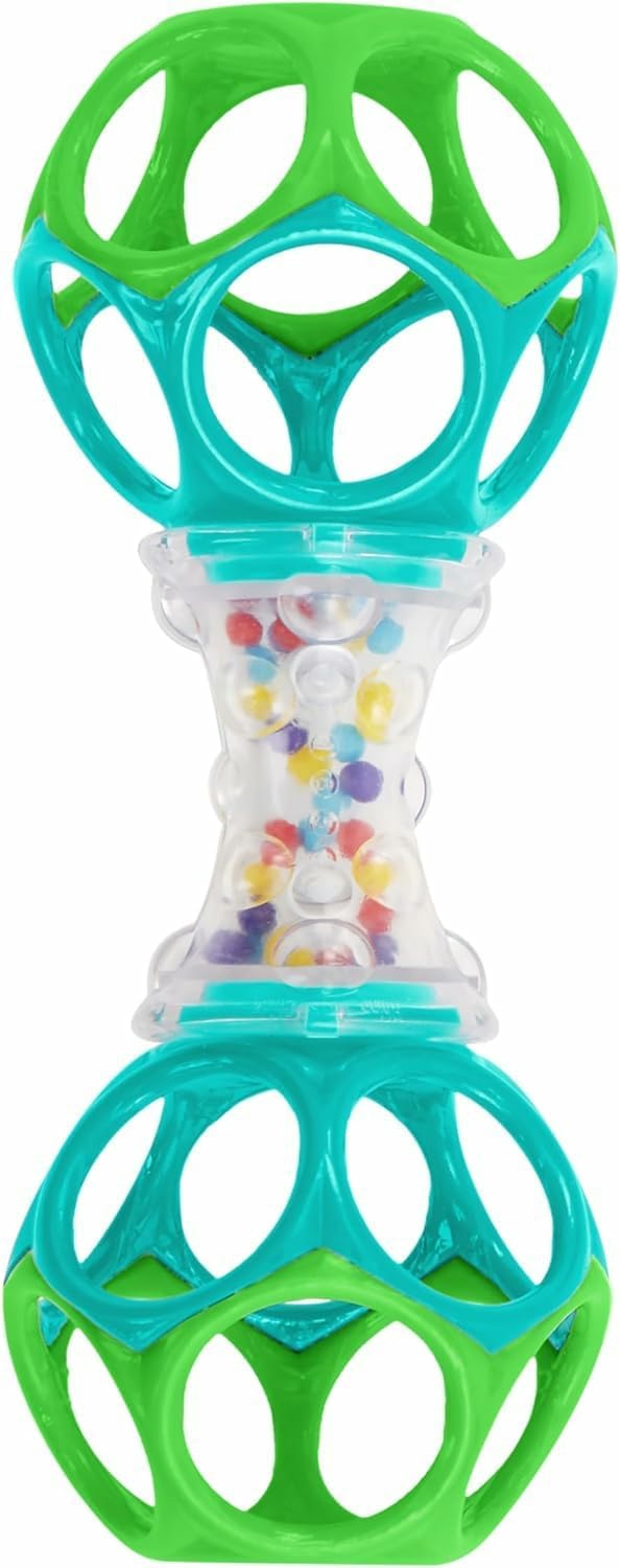 Oball Shaker Rattle Toy  Ages Newborn Plus  |  Rattles & Plush Rings All Toys Oball Shaker Rattle