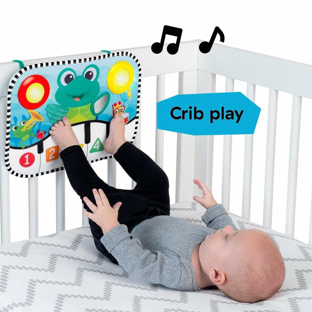 Ocean Explorers Neptune’s Kick & Explore Musical Kick Pad & Crib Toy  For Ages 0 Months And Up  |  Electronic Early Development Toys All Toys Electronic Early Development Toys