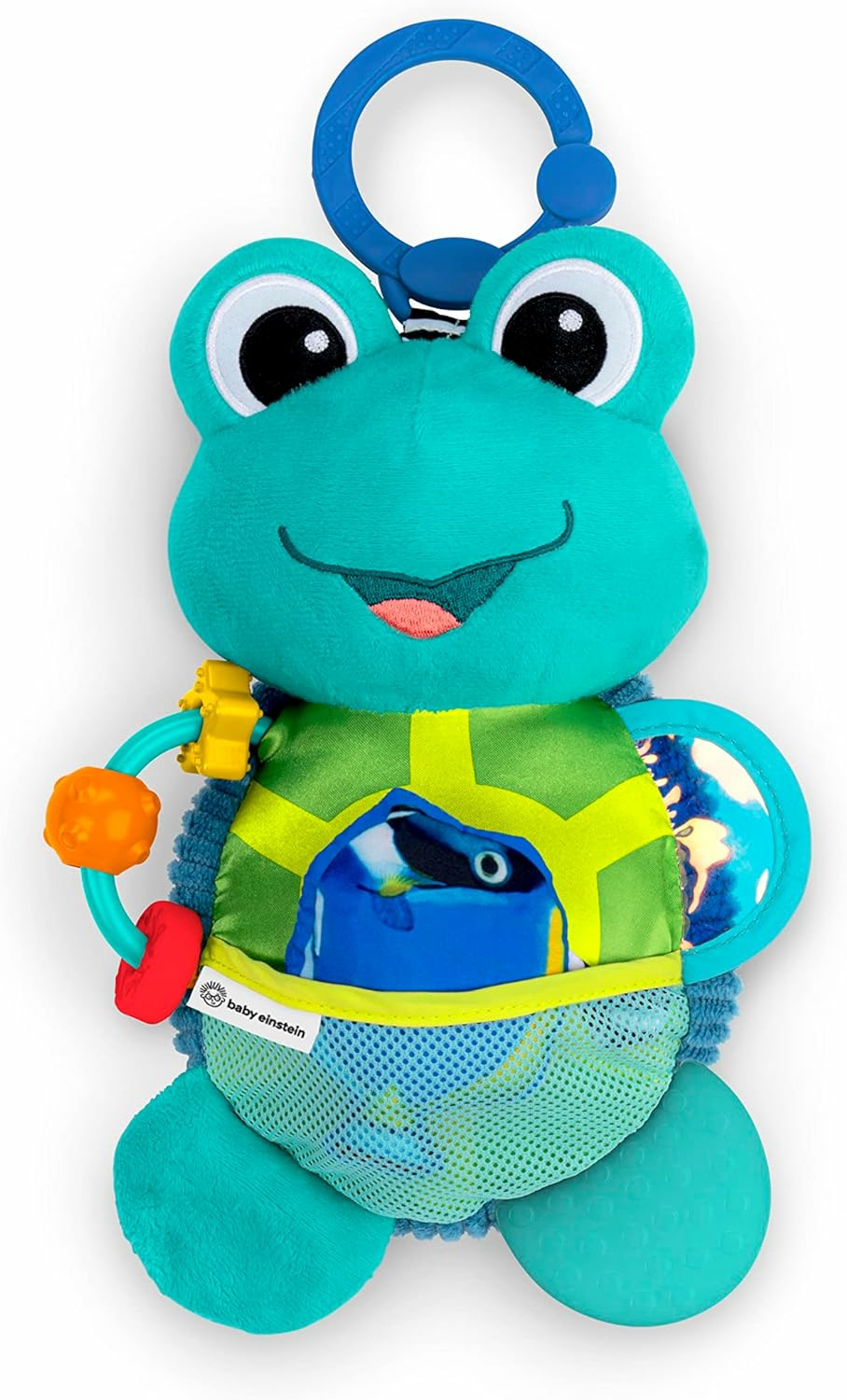 Ocean Explorers Neptune’s Sensory Sidekick Activity Plush Toy For Ages 0 Months And Up  |  Car Seat & Stroller Toys All Toys Car Seat & Stroller Toys