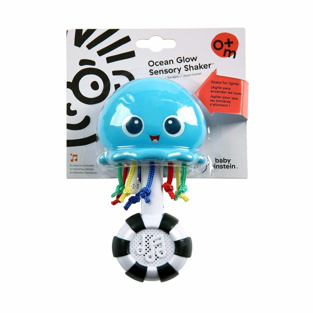 Ocean Glow Sensory Shaker Musical Toy  Ages Newborn +  |  Musical Toys All Toys Ocean Glow Sensory Shaker