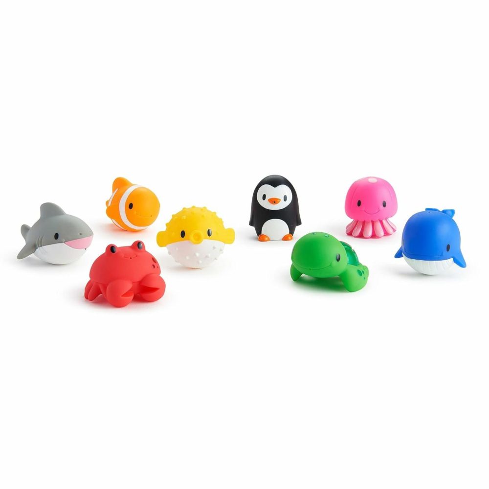 Ocean Squirts Baby And Toddler Bath Toy  8 Pack  |  Bath Toys All Toys Bath Toys