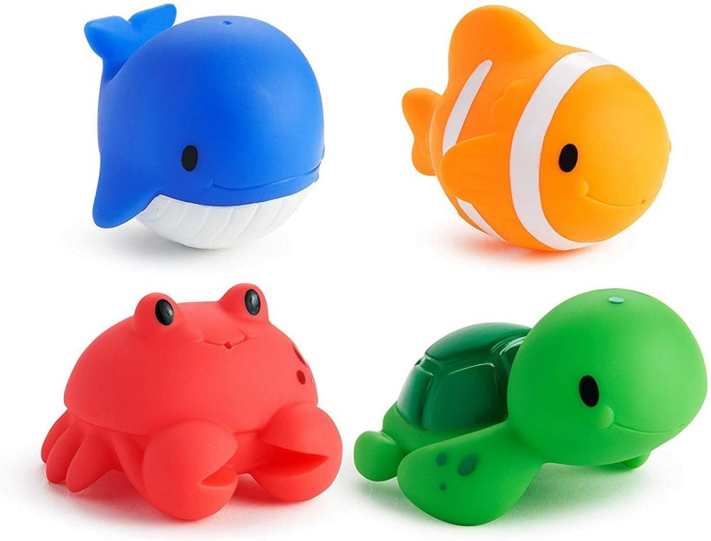 Ocean Squirts Baby Bath Toy  4 Pack  |  Bath Toys All Toys Bath Toys