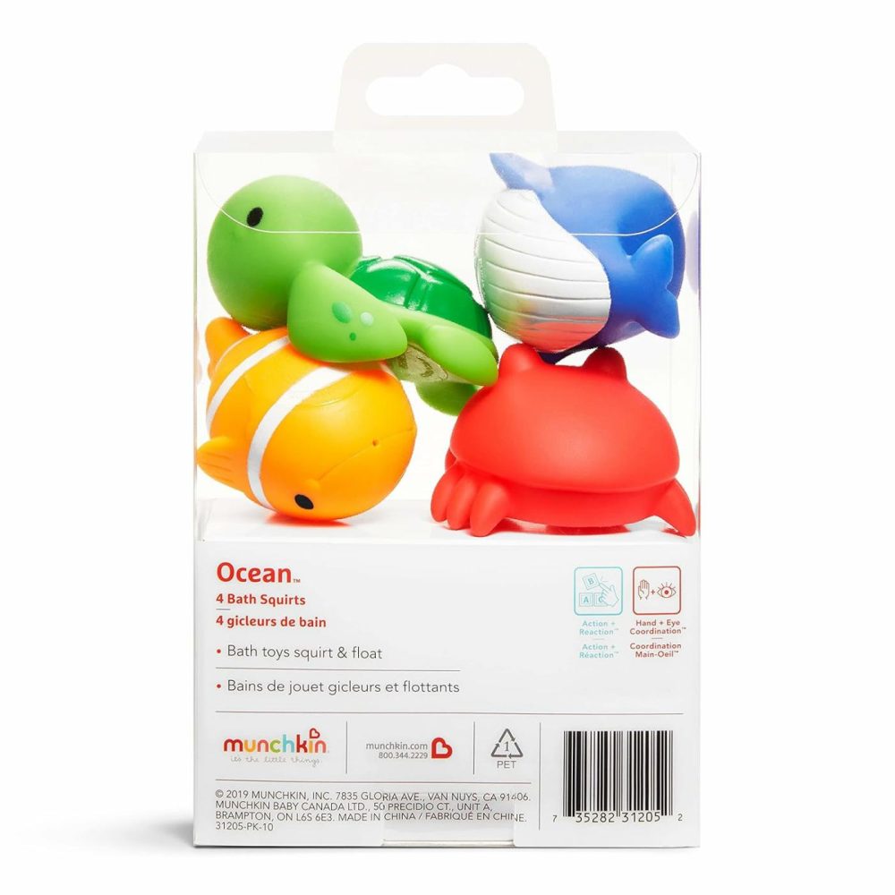 Ocean Squirts Baby Bath Toy  4 Pack  |  Bath Toys All Toys Bath Toys