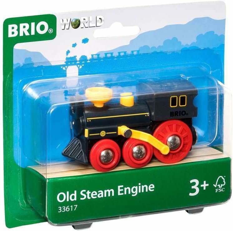 Old Steam Engine – Authentic Piston Action Toy | Ideal For Imaginative Play | Fully Compatible Wooden Railway Sets | Perfect For Ages 3+  |  Early Development & Activity Toys All Toys Early Development & Activity Toys