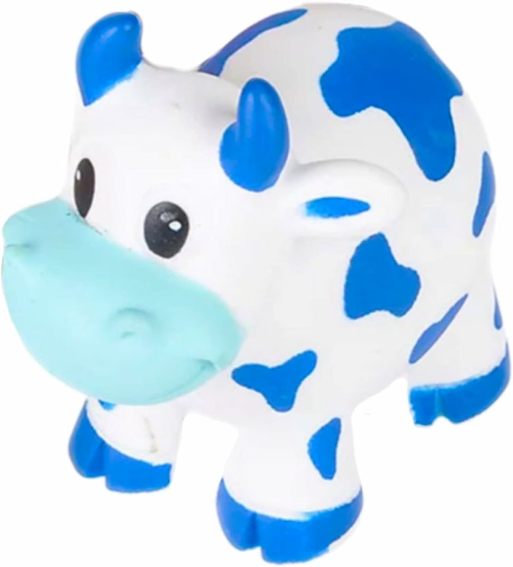 One Dozen (12) 2″ Rubber Bath Toy Animals (Cows)  |  Bath Toys All Toys Bath Toys