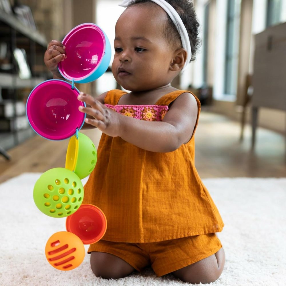 Oombeeball – Sensory Nesting Puzzle For Babies & Toddlers  |  Sorting & Stacking Toys All Toys Multicolor