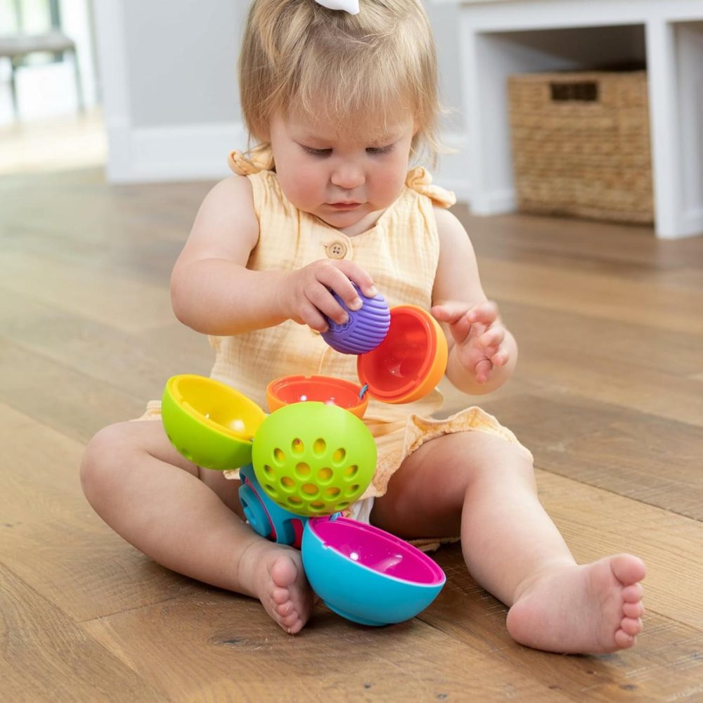 Oombeeball – Sensory Nesting Puzzle For Babies & Toddlers  |  Sorting & Stacking Toys All Toys Multicolor