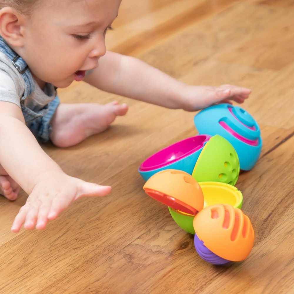 Oombeeball – Sensory Nesting Puzzle For Babies & Toddlers  |  Sorting & Stacking Toys All Toys Multicolor