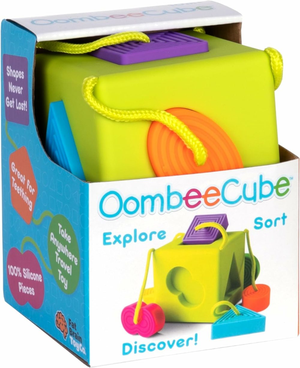 Oombeecube – Travel-Friendly Shape-Sorter For Babies & Toddlers  |  Sorting & Stacking Toys All Toys Sorting & Stacking Toys