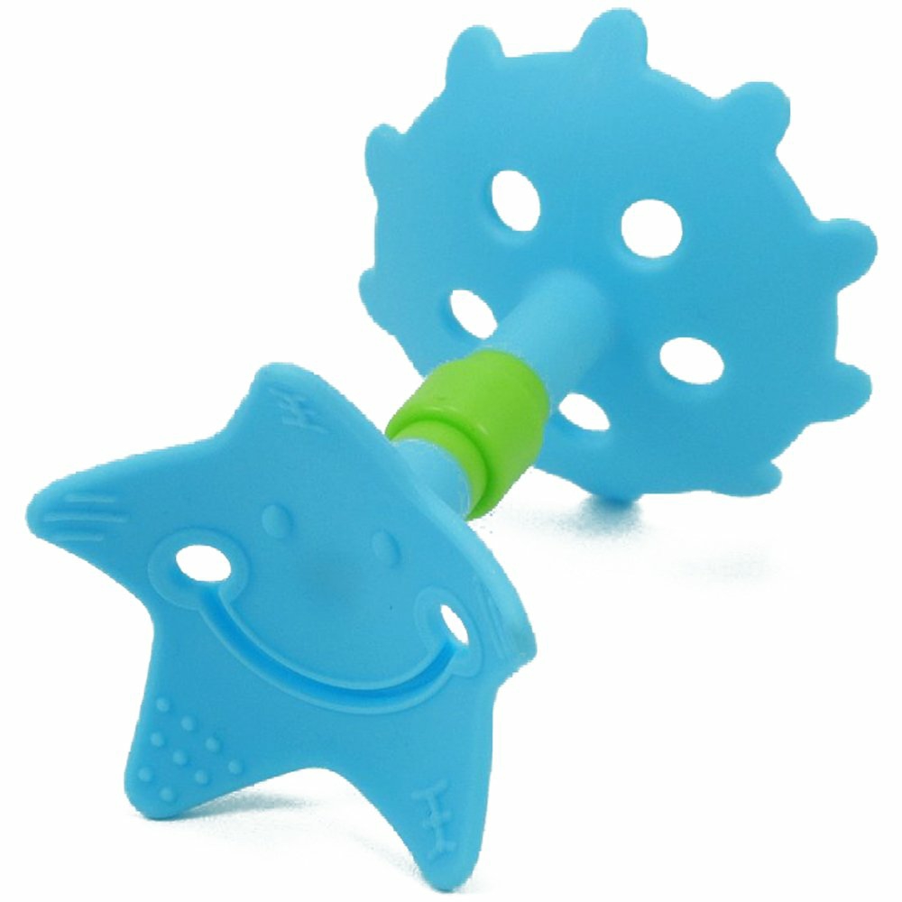 Original Teethin’ Smart Ez Grip Star Teether And Sensory Toy For Babies And Toddlers. Bpa Free Teether  |  Teethers All Toys Blue