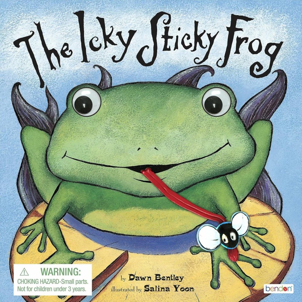 Piggy Toes Press Icky Sticky Frog Interactive Storybook 42801  |  Board Games All Toys Board Games