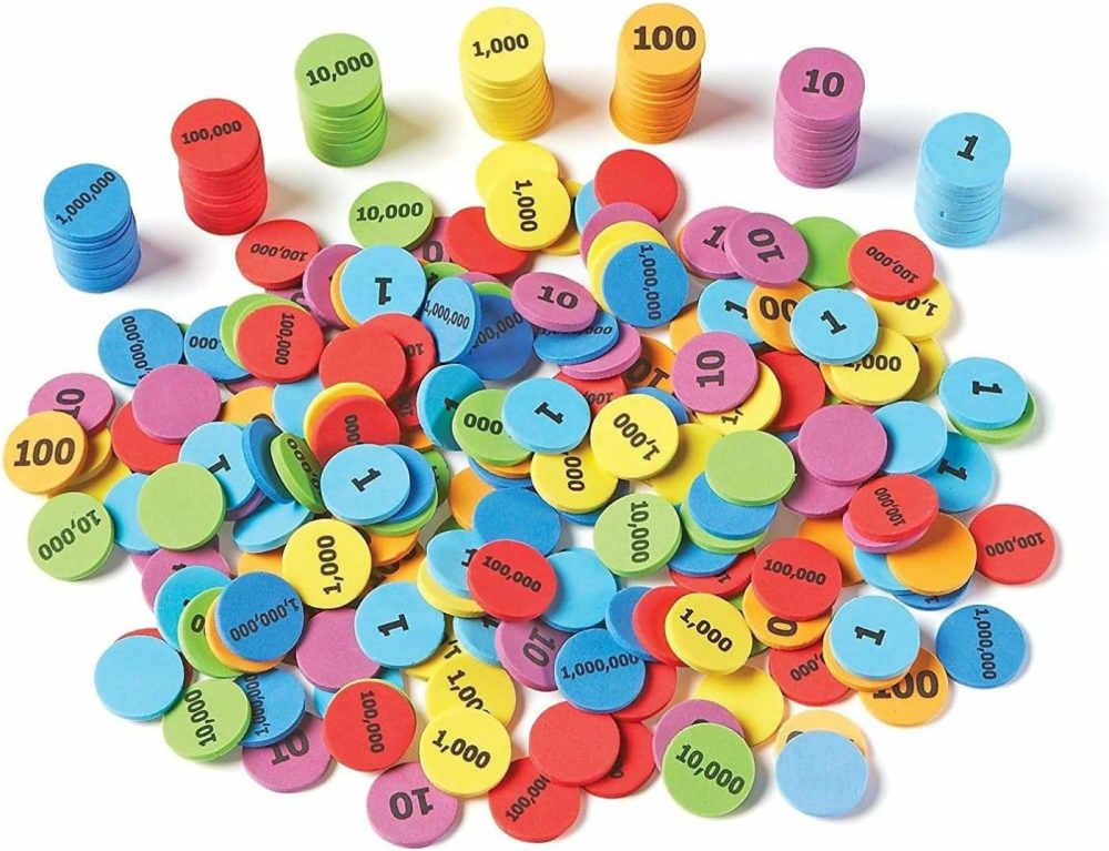 Place Value Disks  Early Math Skills  Set Of 280 Pieces  Ages 6+  |  Science Kits & Toys All Toys Science Kits & Toys