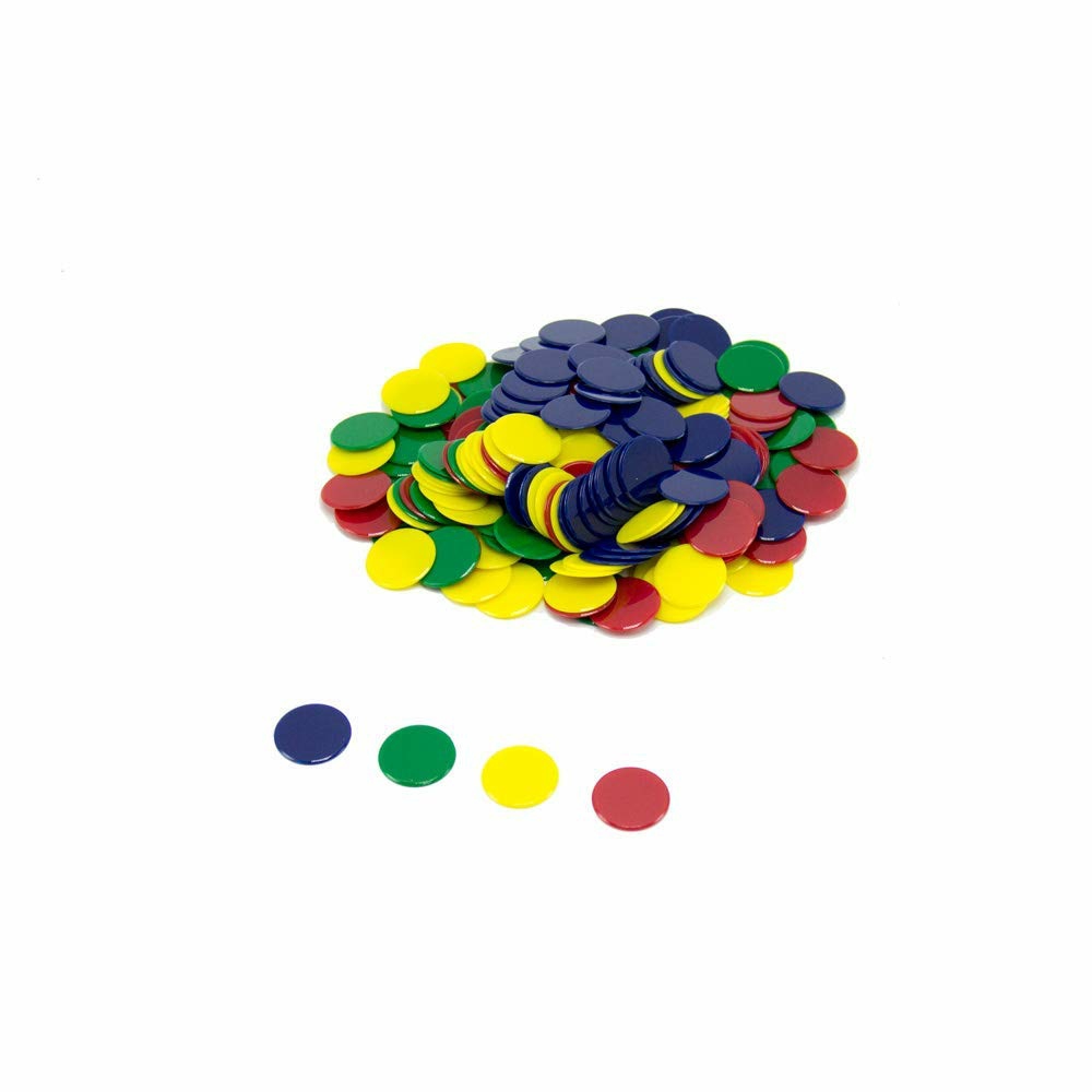 Plastic Solid Bingo Chips  Chips For Games  Counting Manipulatvies  Game Chips  Math Counters For Kids  Counting Chips  Math Manipulatives  Math Bingo  Counters For Kids Math (Set Of 200)  |  Sorting & Stacking Toys All Toys Sorting & Stacking Toys