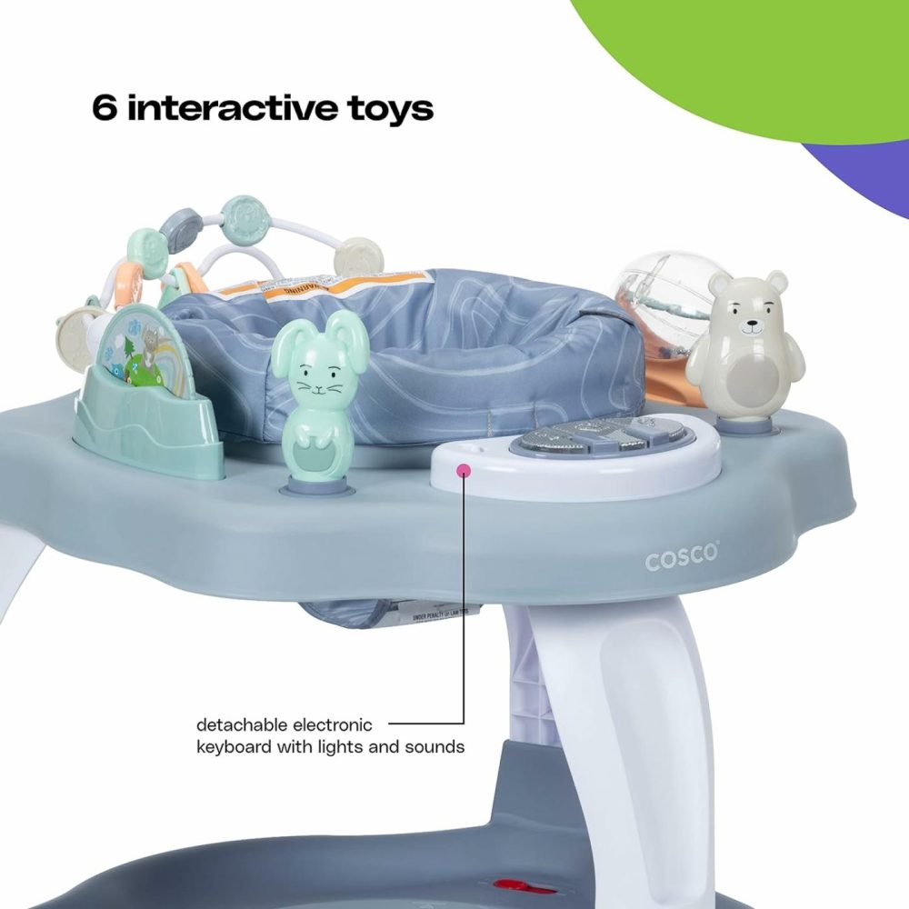 Play-In-Place Activity Center  Stationary Activity Center And Jumper  Organic Waves  |  Activity Centers Activity Centers Activity Centers