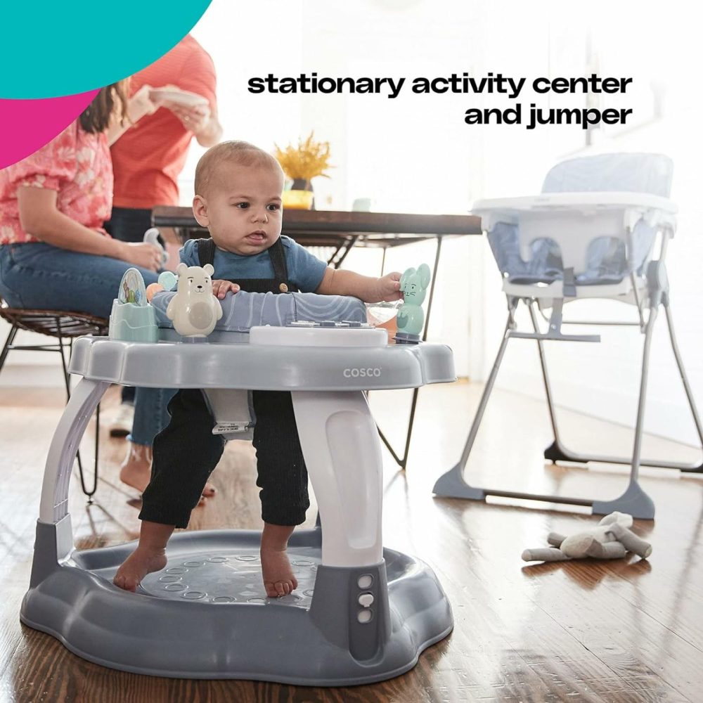 Play-In-Place Activity Center  Stationary Activity Center And Jumper  Organic Waves  |  Activity Centers Activity Centers Activity Centers