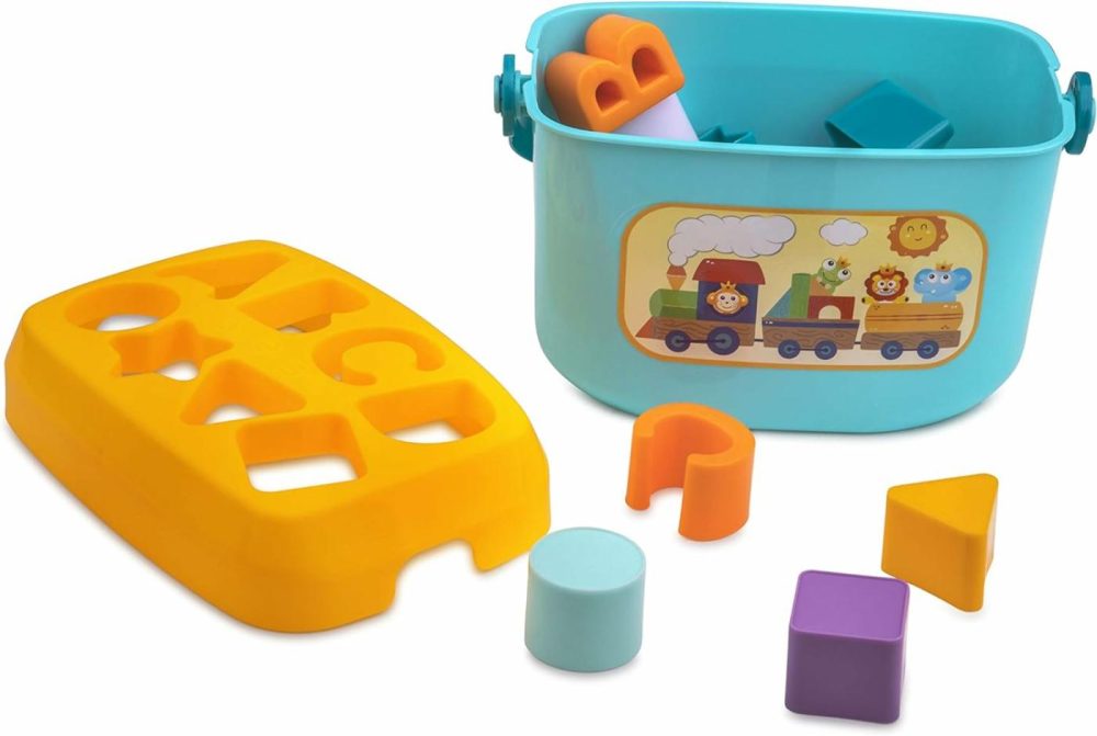 Playkidz Shape Sorter Baby And Toddler Toy  Abc And Shape Pieces  Sorting Shape Game  Developmental Toy For Children 18 Months+  |  Sorting & Stacking Toys All Toys Sorting & Stacking Toys