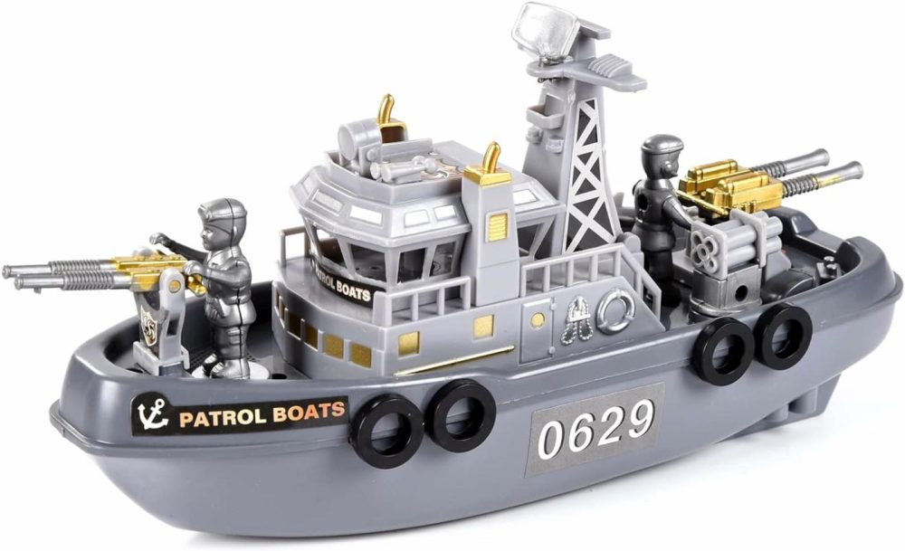 Pool Warship Toy Boat Bath Toys – Children’s Toy Boat  Big Warship Aircraft Carrier Toy In Bath Tub  Gift For Kids Pool Toys  |  Bath Toys All Toys Bath Toys