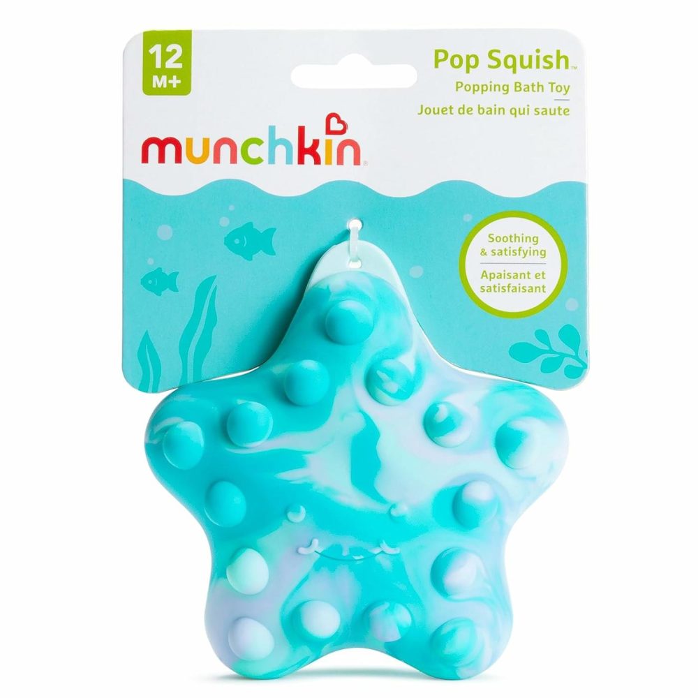 Pop Squish Mold Free Popping Baby Bath Toy  Squeezable Sensory Fidget Toy  Starfish  |  Bath Toys All Toys Bath Toys