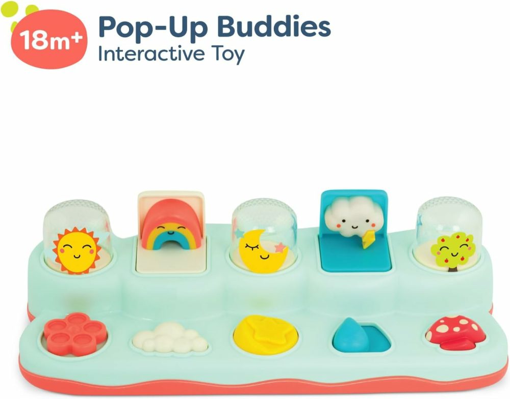 Pop-Up Buddies- Cause And Effect Play – Learning Toys For Babies – Interactive Toy With Sun  Rainbow  Star – 18 Months +  |  Musical Toys All Toys