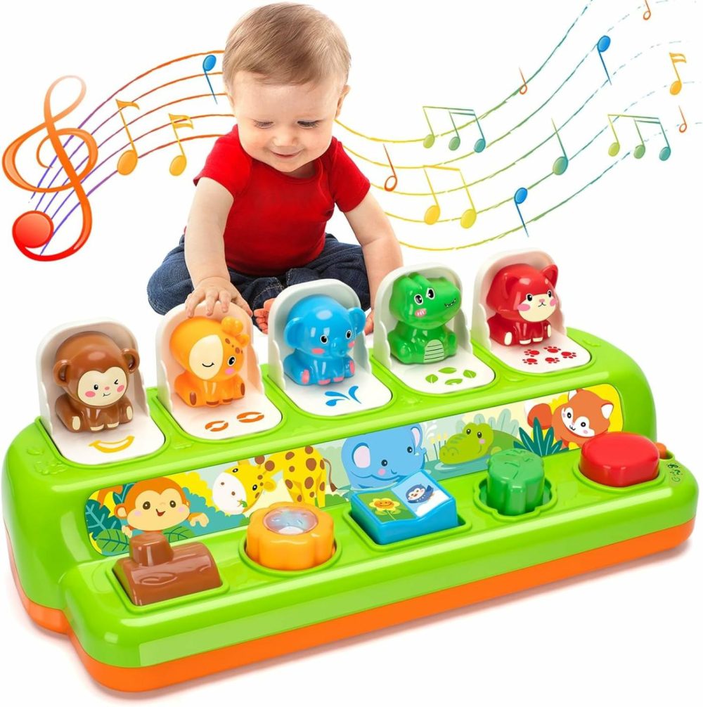 Pop Up Toys For 1 Year Old &12-18 Months Baby  Early Developmental Toys With Music & Sound  Interactive Sensory Toy For Toddlers  Boys & Girls  |  Musical Toys All Toys