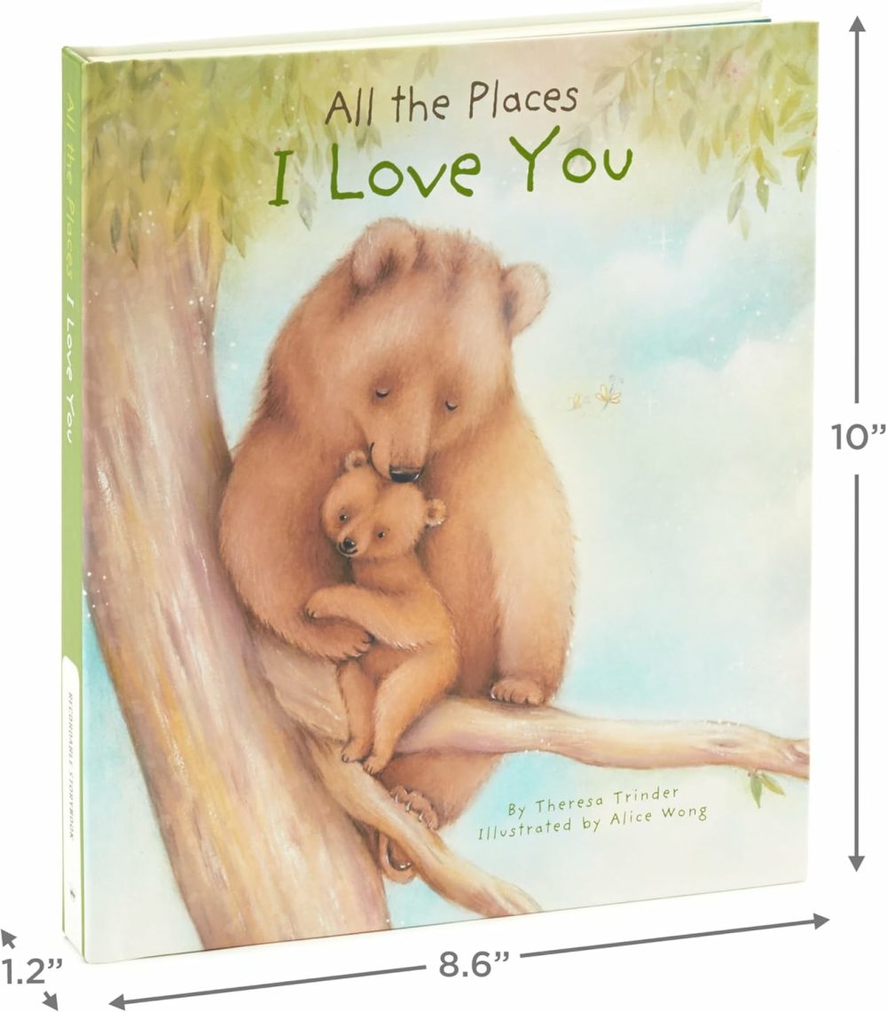 Recordable Book With Music For Children (All The Places I Love You)  |  Musical Toys All Toys All the Places I Love You